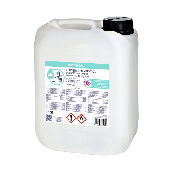 Martec Handdesinfektionsmittel mit Aloe-Extrakt 5l