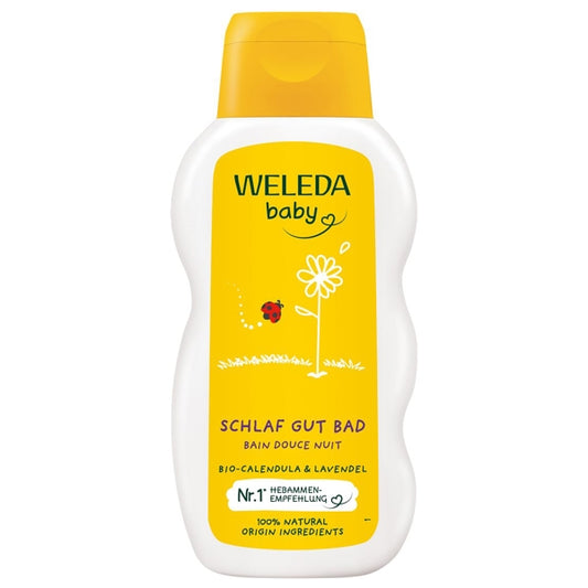 WELEDA BABY Schlaf Gut Bad Calendula 200ml – Baby- und Windelpflege