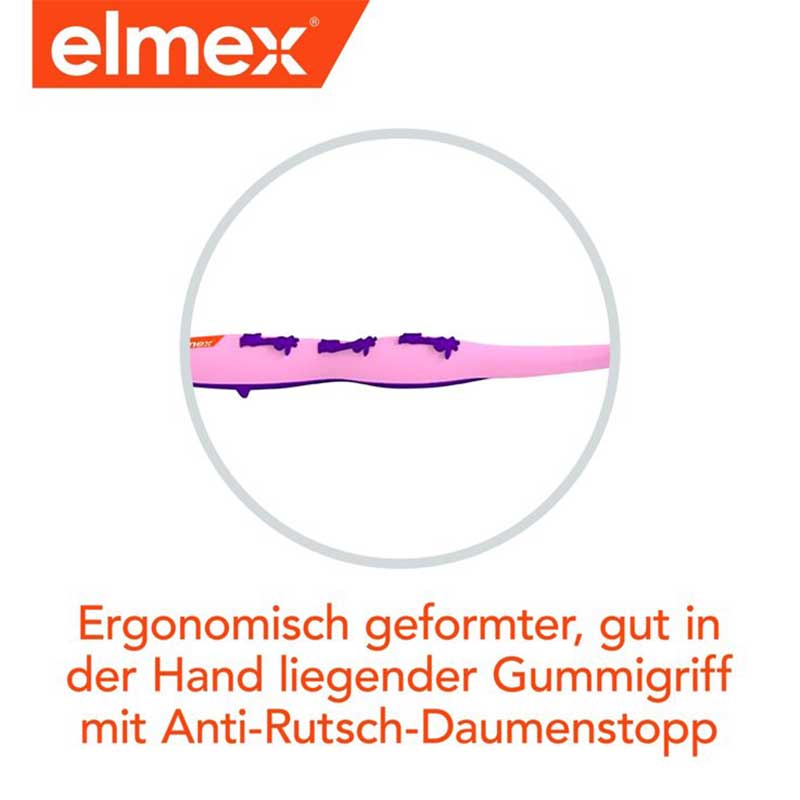 Sanfte Zahnbürste für Babys, ideal für den ersten Zahnputzversuch und den Lernprozess