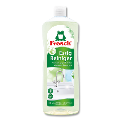 Allzweckreiniger mit Essig für die gründliche Entfernung von Kalk und Schmutz auf verschiedenen Oberflächen