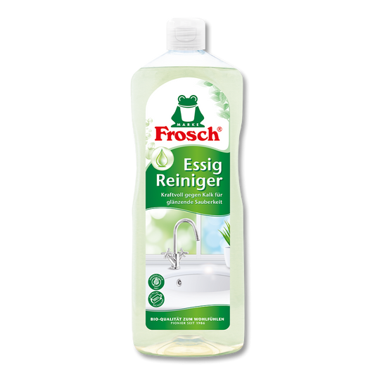 Allzweckreiniger mit Essig für die gründliche Entfernung von Kalk und Schmutz auf verschiedenen Oberflächen