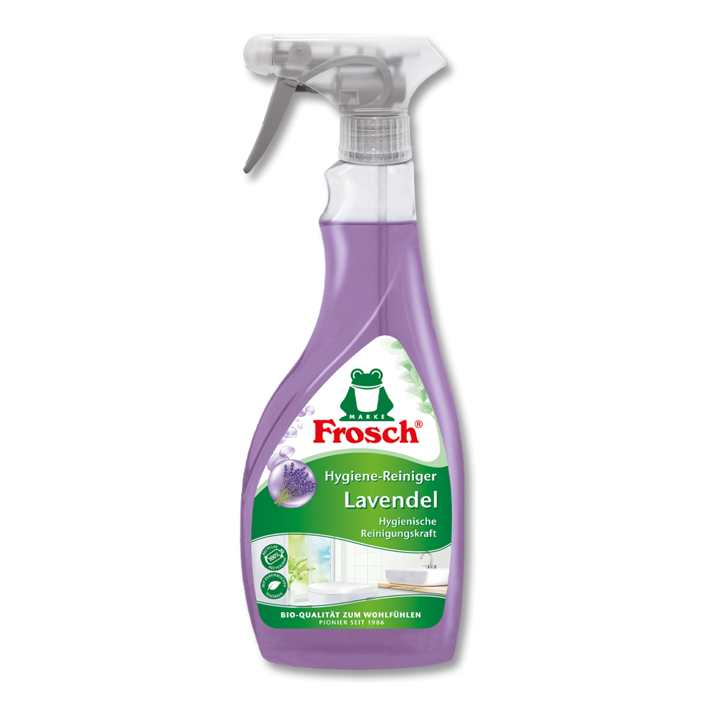Flasche Frosch Lavendel Hygiene-Reiniger – hygienische Sauberkeit mit natürlichem Lavendelduft