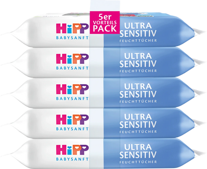 HiPP Babysanft Feuchttücher Ultra sensitiv 5x48 St., 240 St