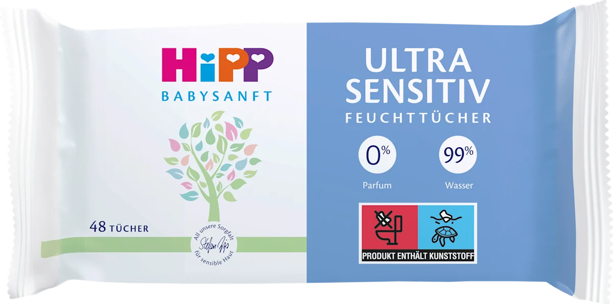 HiPP Babysanft Feuchttücher Ultra sensitiv 5x48 St., 240 St