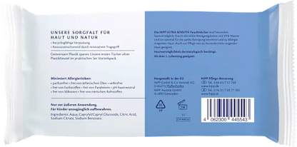HiPP Babysanft Feuchttücher Ultra sensitiv 5x48 St., 240 St